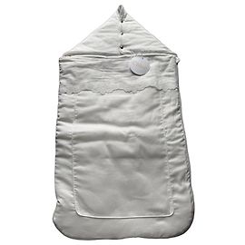 Gigoteuse Chloé en coton blanc avec broderies