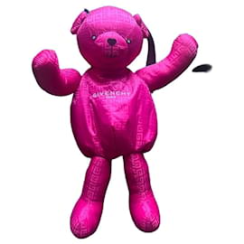 Zaino orsetto in peluche rosa Givenchy