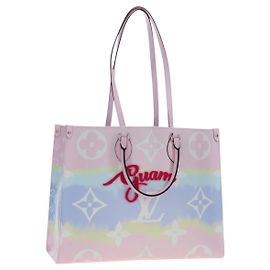 Borsa Tote Louis Vuitton OnTheGo Edizione Limitata Cities Escale Monogram Giant GM