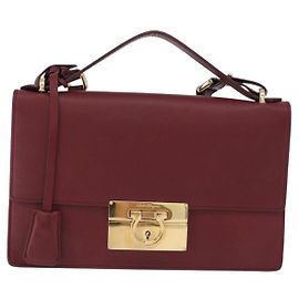 Salvatore Ferragamo Aileen Leather Mini
