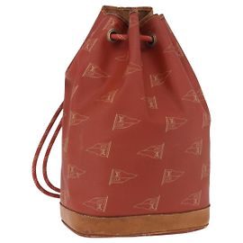 LOUIS VUITTON LV Cup Saint Tropez Shoulder Bag Red M80026 LV Auth 194290