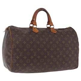 LOUIS VUITTON Monogram Speedy 40 Hand Bag M41522 LV Auth bs36470