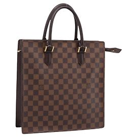Borsa a mano LOUIS VUITTON Damier Ebene Venice PM N51145 LV Auth 194274