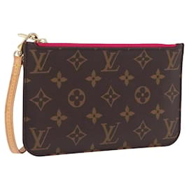 LOUIS VUITTON Monogram Neverfull PM Pouch LV Auth 193338