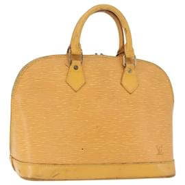 Borsa a mano LOUIS VUITTON Epi Alma Tassili Yellow M52149 LV Auth 195328