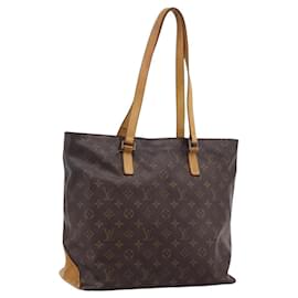 LOUIS VUITTON Monogram Cabas Mezzo Tote Bag M51151 LV Auth ka5628