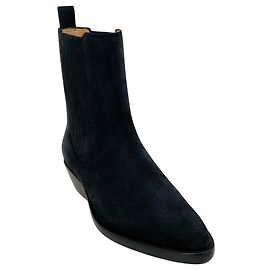 Stivali Delena in camoscio nero sbiadito Isabel Marant