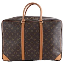 Borsa da viaggio Louis Vuitton Monogram Sirius 45 in tela Monogram, Marrone M41408