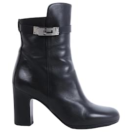 Stivaletti Hermès Juez in pelle nera EU 38