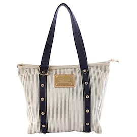 Louis Vuitton Antigua Cabas MM Blue Tote M40132