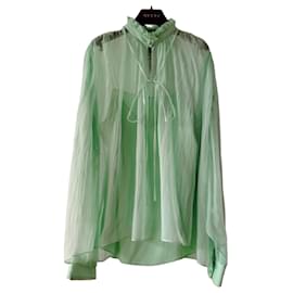 GUCCI CAMISA DE GASA DE SEDA