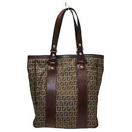 Tote Aperta Fendi Zucchino Canvas Medium
