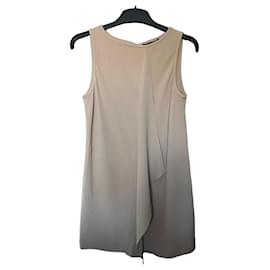 Abito senza maniche beige Tibi New York