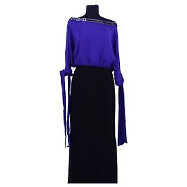 Paule Ka Seidenkleid Blau