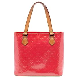 Borsa Tote Louis Vuitton Monogram Vernis Houston Rosa