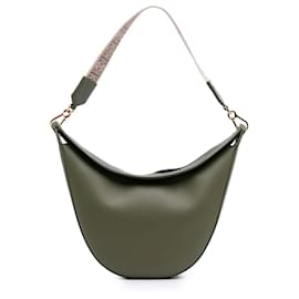 Borsa Luna Hobo piccola in pelle verde LOEWE