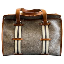 Hermes Felt Camail Tote - Hermès