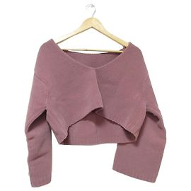 Autre Marque H Beauty&Youth Top de punto cropped