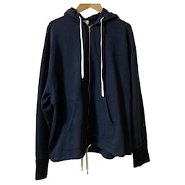 Autre Marque BLAMINK Kapuzenpullover aus Baumwolle mit Reißverschluss