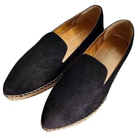 Scarpe basse espadrilles in camoscio Prada