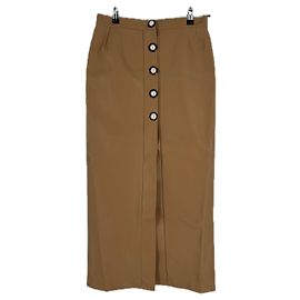 Autre Marque RHIZA Long Beige Skirt
