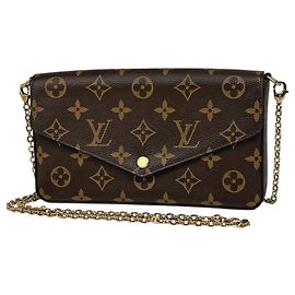 Bolsa de Ombro Louis Vuitton Monogram Pochette Felicie