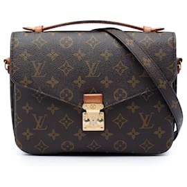Louis Vuitton Brown Monogram Pochette Metis