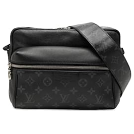 Louis Vuitton Black Monogram Taigarama Outdoor Messenger