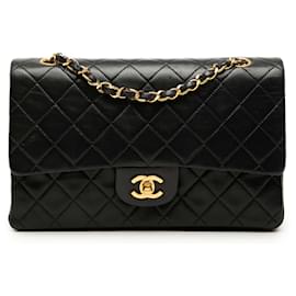 Chanel Black Medium Classic Lambskin Double Flap