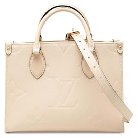 Louis Vuitton Beige Monogram Empreinte Onthego PM
