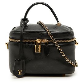 Louis Vuitton Black Monogram Ink Vanity PM