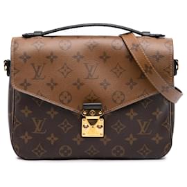 Louis Vuitton Brown Monogram Reverse Pochette Metis