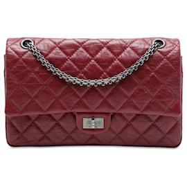 Chanel Red Quilted Aged Calfskin Reissue 2.55 Double Flap 226