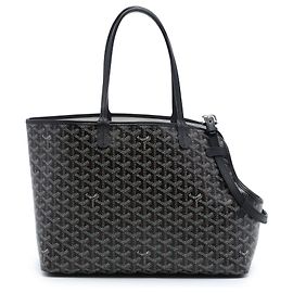 Trasportino per cani Goyardine Black Chien Gris
