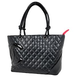 Borsa Tote Grande Chanel Cambon Line Nera