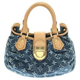 Borsa a mano Louis Vuitton Monogram Denim Pleaty