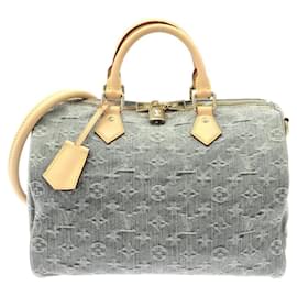 Borsa a tracolla Louis Vuitton Monogram Denim Speedy Soft