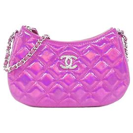 Chanel AP3691 Schultertasche aus rosa Ziegenleder