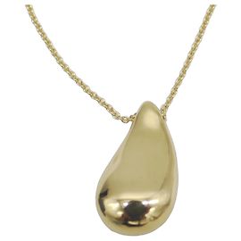 Tiffany & Co Tiffany 18K Elsa Peretti Drop Pendant Necklace