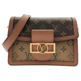 Borsa a spalla MINI Louis Vuitton Monogram Reverse Dauphine