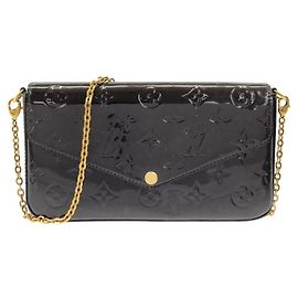 Borsa a tracolla Louis Vuitton Vernis Pochette Felicie