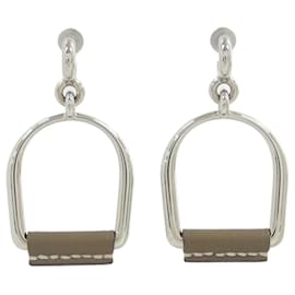 Boucles d'oreilles Hermès Heritage Equestre Etrier GM