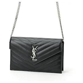 Saint Laurent Cassandra Envelope Kettenportemonnaie Schultertasche