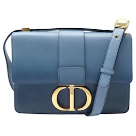 Christian Dior BORSA A MANO DIOR 30 MONTAIGNE PELLE BLU sfumata M9203UMOS_M911 BLUE BAG