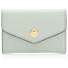 Gucci Jumbo GG Leather Card Case