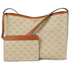 Borsa Shopper Morbida Céline Sandcastle Soft Lime Pelle