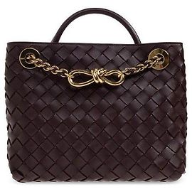 Borsa Tote Bottega Veneta in pelle Dark Barolo