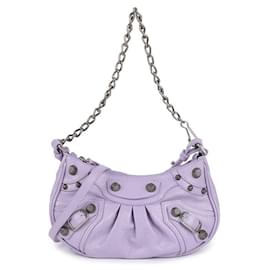 Balenciaga Mini borsa a tracolla in pelle con catena