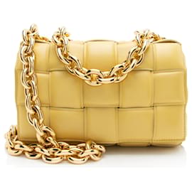 Borsa a tracolla Maxi Cassette con catena in nappa Bottega Veneta