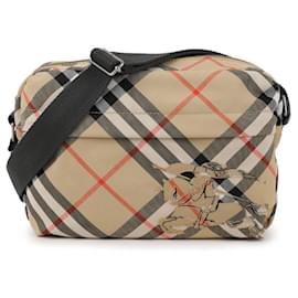 Burberry Bolso bandolera pequeño de cuadros